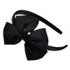 Narsikar Bow Headband for Women and Girls, Large Fashion Hair Band Cute Black Bow Headband Hair Accessories (Black, Free Size) view 1