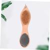 ADOCARN Wooden Double Sided Callus Remover Foot Exfoliating File Callus Shavers for Feet Heel Scrubber Pedicure Accessory view 3