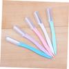 ADOCARN 10pcs Eyebrow Set Ergonomic Portable Eyebrow Shaper Trimmer Travel-friendly Makeup Tool and Hair Removal view 3
