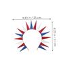 BESTonZON 3pcs Patriotic Hair Headbands for Women Independence Day Costume Accessories Unique Statue of Liberty Design Comfortable Fit for Fourth of July Parties and Memorial Day view 2