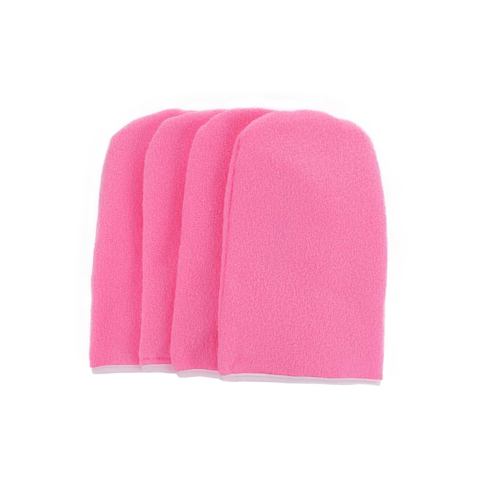 Gogogmee Sulated Cotton Gloves Paraffin Wax Glove for Hand (2 Pairs Light Pink)