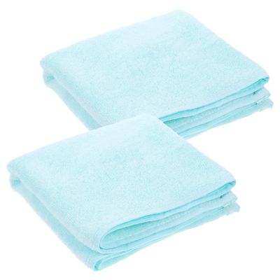 HOLIDYOYO 2pcs Oversized Cotton Facial Towels Spa Shower Bath for Body Absorbent Hotel Quality