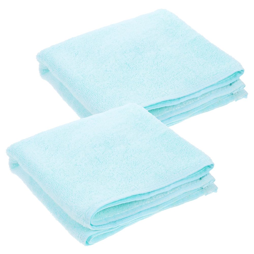 HOLIDYOYO 2pcs Oversized Cotton Facial Towels Spa Shower Bath for Body Absorbent Hotel Quality