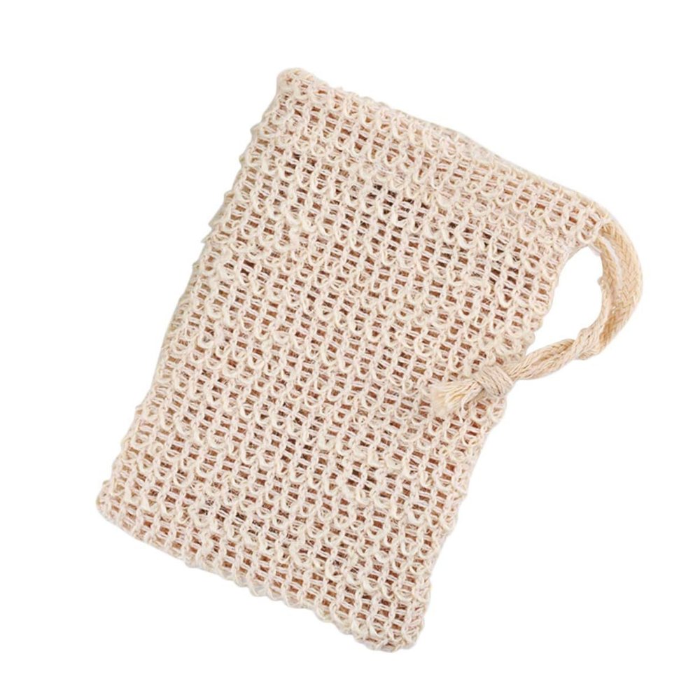 SOESFOUFU 5pcs Foaming Net Soap Pouch for Handmade Soap Efficient Drawstring Design for Quick Drying and Bubble Creation for Cleaning and Exfoliating Bath Shower