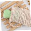 SOESFOUFU 5pcs Foaming Net Soap Pouch for Handmade Soap Efficient Drawstring Design for Quick Drying and Bubble Creation for Cleaning and Exfoliating Bath Shower view 2