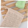 SOESFOUFU 5pcs Foaming Net Soap Pouch for Handmade Soap Efficient Drawstring Design for Quick Drying and Bubble Creation for Cleaning and Exfoliating Bath Shower view 3