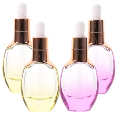 35ml Glass Dropper Bottle 4 Pack for Essential Oils Travel
