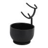 Brrnoo Metal Shaving Brush Stand Soap Bowl Men Beard Grooming Kit Rack, Combines functionality with Aesthetics, Suitable for barbershops, Hair Salons, Travel, Hotels, and More, The view 2