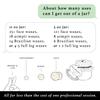 Greenhaus Deco. Boutique Sugar Paste - Firm Beginner Friendly Sugar Wax Hair Removal at Home (5 oz. Sugar Paste) view 3