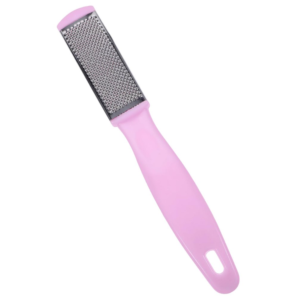 BIUDECO Double Side Stainless Steel Foot Rasp File Callus Remover and Dead Skin Exfoliator for Smooth Pedicure Care at Home