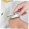 Gogogmee 2-pack Stainless Steel Nylon Nail Brush Compact Hand Brush for Nail Cleaning Home Scrubbing view 4