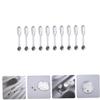 Gogogmee 10pcs Transparent Makeup Spatulas Versatile Cosmetic Cream Scoops for Eye Cream Face Masks and Lotions Smooth for Clean Application view 2