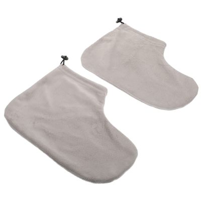 Gogogmee Foot Paraffin Wax Booties Professional Foot Care Treatment Paraffin Wax Cover Easy to Wear Comfortable