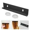 PRETYZOOM Hair Extension Display Holder with Suction Cup U-shaped Wig Stand for Braiding Storage Space-saving Hair Extension Rack for Salon Home Use view 3