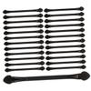 Gogogmee 25pcs Dual-side Eyeshadow Applicators Soft Sponge Makeup Brushes for Easy Eye Shadow Application for Daily Use and Professional Beauty Salons view 1