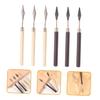 Gogogmee 6pcs Cosmetic Mixing Rods for Nail Art Foundation and Pigments and Easy to Clean Stirring Sticks for Blending Creams and Colors view 2