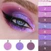 AMY'S DIARY Matte Shimmer Light Deep Purple Eye Shadow Palette Makeup,Eyeshadow Long Lasting Waterproof Cruelty-Free, 9 Blendable Shades in Smooth Finishes with Gorgeous Pearls for Girls (purple) view 4