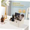2pcs Makeup Perfume Organizer Tray Skincare Lotion Box Table Compartment Organizer for Desktop view 4