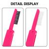 Gogogmee 2pcs Multipurpose Eyelash and Eyebrow Comb Dual-use Stainless Steel Brush for Lash Separation and Brow Shaping Random Color Professional Eye Makeup Tool view 4