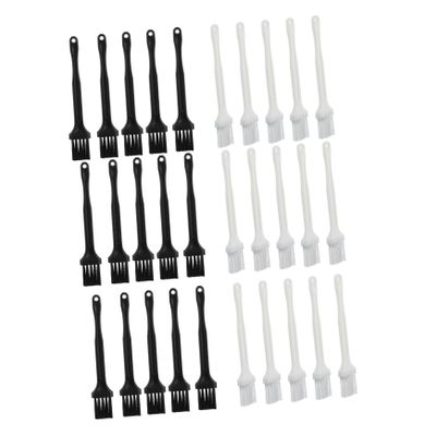 Gogogmee 30pcs Beard Brush Shaving Men Beard Accessories Barber Shop Brush Portable Nylon Hairdressing