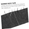 Gogogmee 5 Rolls of Barber Paper Neck Strips Hairdressing Neck Paper Soft Absorbent Hair Styling Collar Black view 4