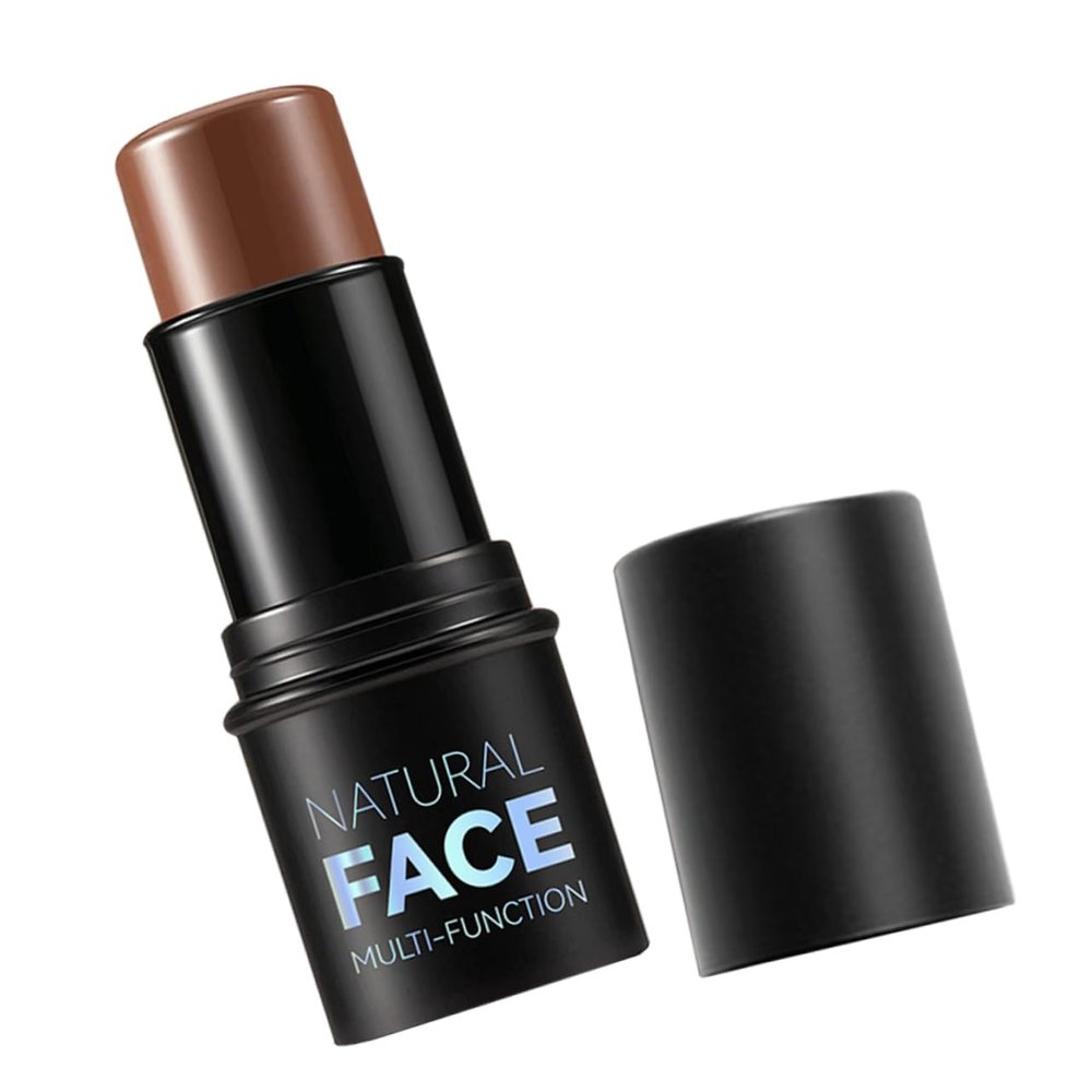 Beatifufu Highlight Stick for Face Makeup Multi-use Highlighter Pen for Radiant Skin for Beginners Portable Highlighter for Cheeks Nose and Brow Bones Shade