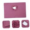 NinthAvenue Basics Massage Table Towel Bolster Pillow Massage Table Paper Towels Massage Face Pillow Cover Massage Table Cover Massage Cover Bed Cover Beauty Salon Massage Cloth Satin Cloth view 2