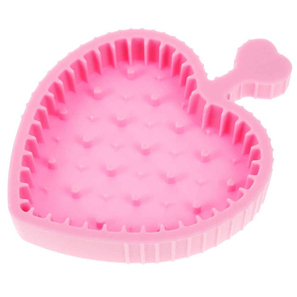 SKISUNO Makeup Brush Cleaning Pad Silicone Scrubber Mat for Easy Cleaning 1 Piece Compact Size for Makeup Artists and Enthusiasts