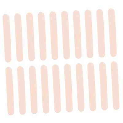 GARVALON 200pcs Hair Removal Stick Wax Stick Household Wax Applicator Multi-Function Tongue Depressor