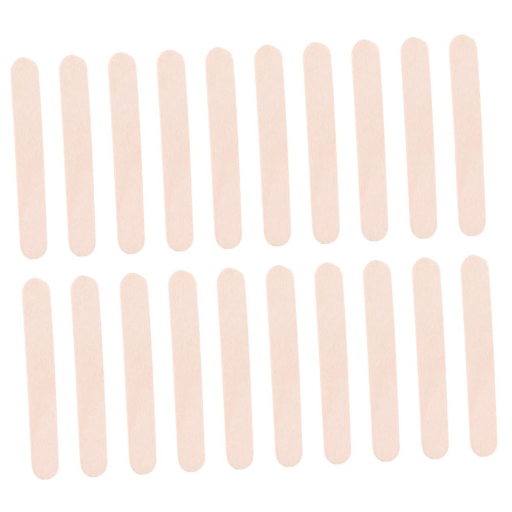 GARVALON 200pcs Hair Removal Stick Wax Stick Household Wax Applicator Multi-Function Tongue Depressor