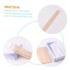 GARVALON 200pcs Hair Removal Stick Wax Stick Household Wax Applicator Multi-Function Tongue Depressor view 4