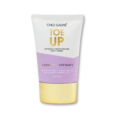 Chez Gagn Foot Crme, Intensive Moisturizing Foot Cream for Dry Feet & Cracked Heels, Vegan & Cruelty-Free, Non-Greasy Foot Lotion for All-Day Softness (3.4 oz, Lavender)