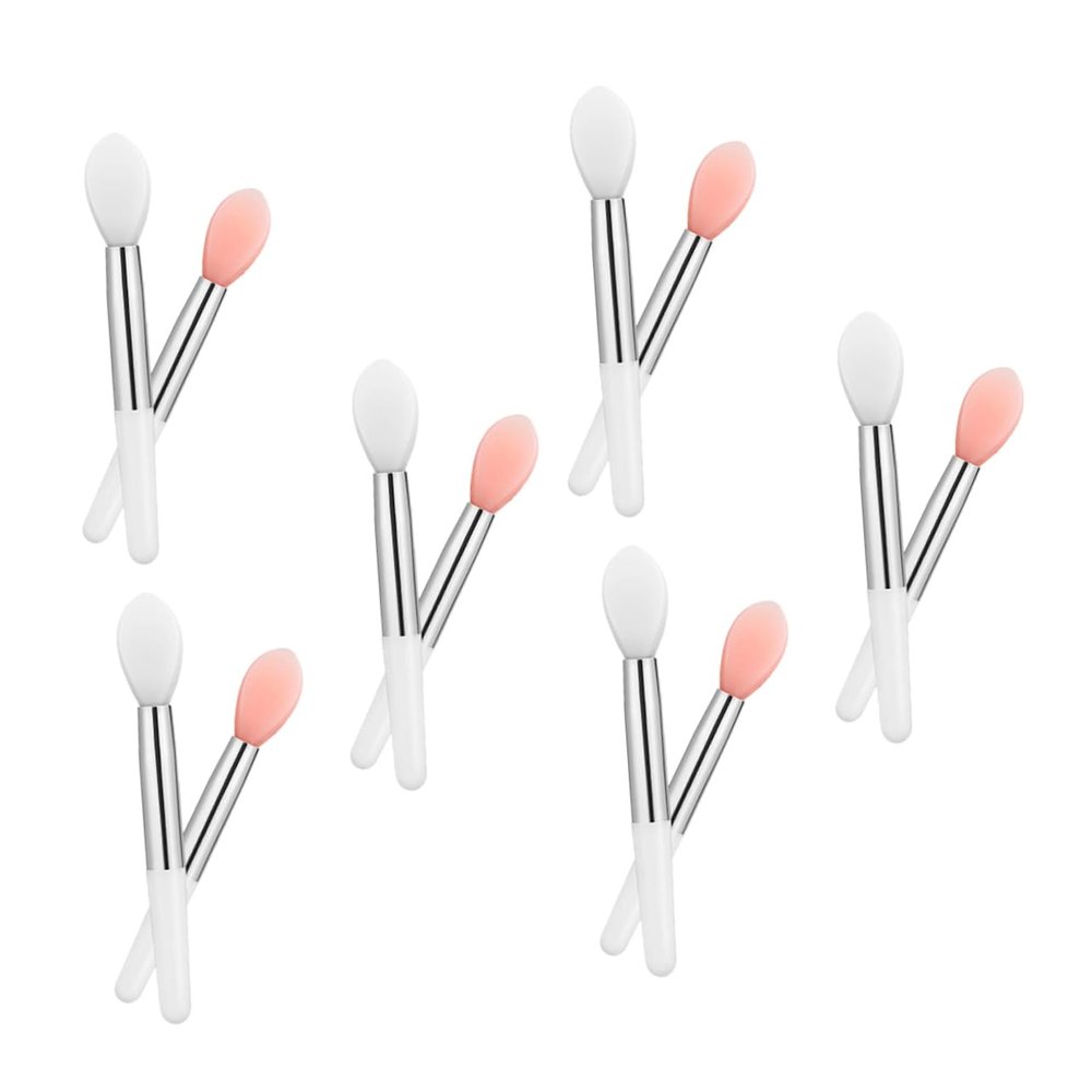NULYLU 24pcs Silicone Lip Brush Lip Mask Applicators for Professional Home Use