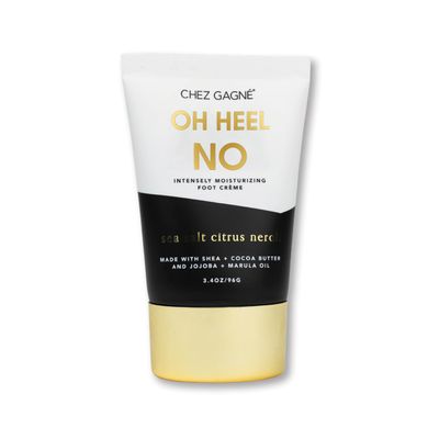 Intensely Moisturizing Vegan Foot Cream (3.4oz) Jojoba Oil Cocoa Butter- Non-Greasy, Fast-Absorbing, Made In US - Oh Heel No, Toe Up - Lavender, Sea Salt Citrus Neroli (3.4, Sea Salt Citrus Neroli)