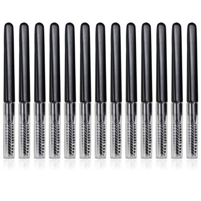 LALADEFIEE 20pcs Eyebrow Brush with Caps Portable Spiral Brow Shaping Tools for Men and Women for Daily Makeup Travel-friendly Eyelash Grooming Supplies