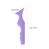 LALADEFIEE 3pcs Silicone Eyebrow Stencils and Eyeliner Aid Multi-functional Mascara Applicator Tool for Precise Makeup Application for Beginners Colors view 2