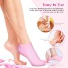 FOMIYES 5pairs Silicone Foot Soaking Socks for Deep Moisture and Care Elastic Wear-Resistant for Dry Cracked Feet for Home for Women view 2