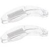 ASAKKURA 2pcs Stainless Steel Eyebrow Comb and Eyelash Separator Portable Metal Lash Tool for Grooming Brows and Lashes Professional Beauty Comb for Home and Salon Use view 1