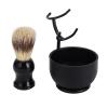 Beard Care Kit Brush Set Fine Boost Foam Portable Barbershop Home Salon view 1