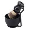 Beard Care Kit Brush Set Fine Boost Foam Portable Barbershop Home Salon view 2