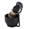Beard Care Kit Brush Set Fine Boost Foam Portable Barbershop Home Salon view 3