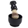 Beard Care Kit Brush Set Fine Boost Foam Portable Barbershop Home Salon view 4