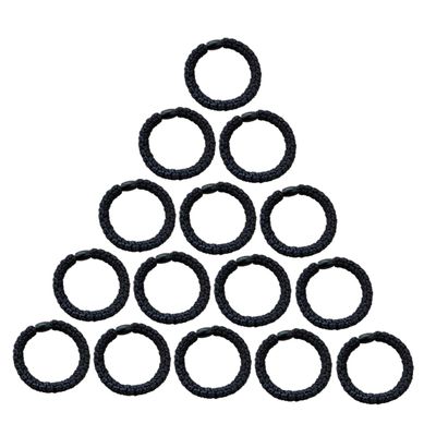 Healeved 20pcs High Ponytail Holder Thick Hair Ties Elastic No Pull Hair Ties for Men Women Boys and Girls Toddlers