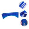 Beatifufu 3pcs Hair Clipper Limiter Comb Holder Kit Guide Comb Organizer Clipper Blade Holder view 4
