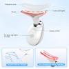 SDKWDH Red-Light-Therapy-for-Face-and-Neck, 7 Color Face Massager Tool for Wrinkles, Double Chin, Vibrating Facial Massager with Thermals for Skin Care, Glossy White view 4