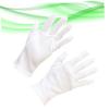GETAJGHSD 12pairs Cotton Gloves Wrist Extended for Industrial Safety White Moisturizing Gloves for Cleaning view 2