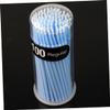 OSOLADY 100pcs Eyelash Extension Holder Brush Gentle Makeup Tool for Adhesive Clean-up view 3