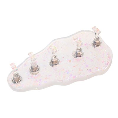 MUSISALY Nail Art Practice Stand Press Stand for Beginners Nail Holder Manicure Tools