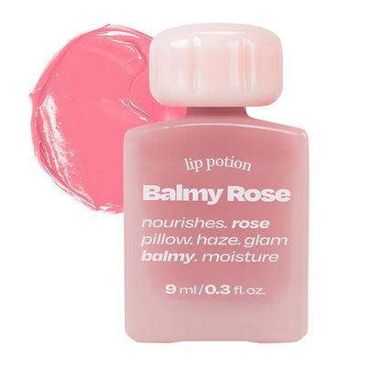 alternativestereo Lip Potion Balmy Rose | Creamy, Hydrating, Rosy Lip Tint with a Subtle Glow | 0.3 Oz (No.1 Baby Rose)
