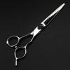TXGJWRA Professional Hair Cutting Shears, 6inch Professional Japan Steel Blue Skull Cut Hair Scissors Cutting Barber makas Haircut thinning Shears Hairdressing Scissors Set,Set with Bag view 4